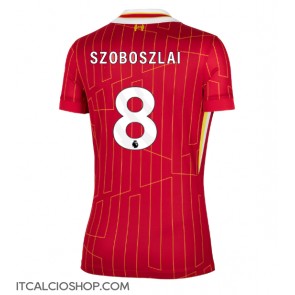 Liverpool Dominik Szoboszlai #8 Prima Maglia Femmina 2024-25 Manica Corta